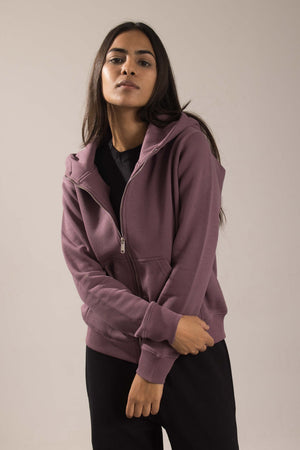 Women's Plain Zipper Jacket