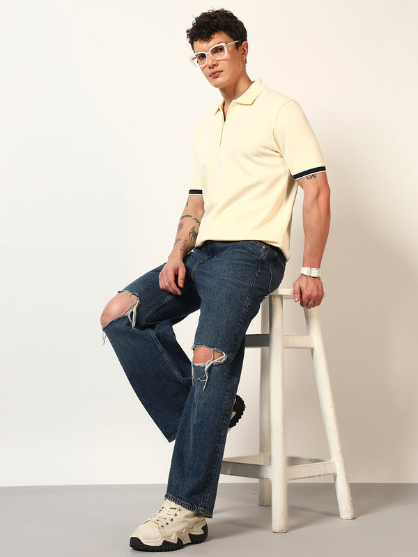ZIPPER POLO||MEN'S
