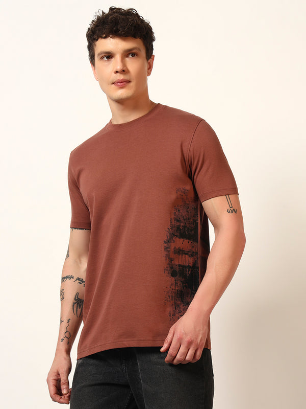 INK PRINT T-SHIRT||100% Cotton
