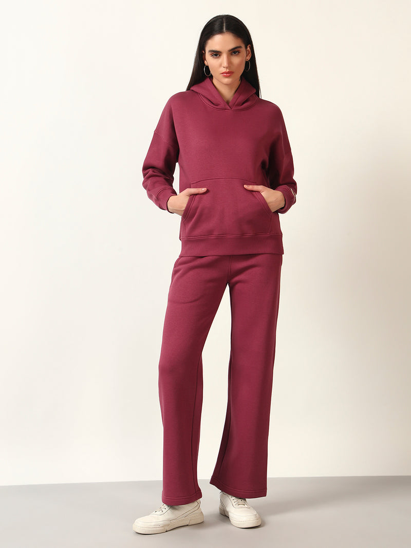 Fleeced Hoodie Co-ord