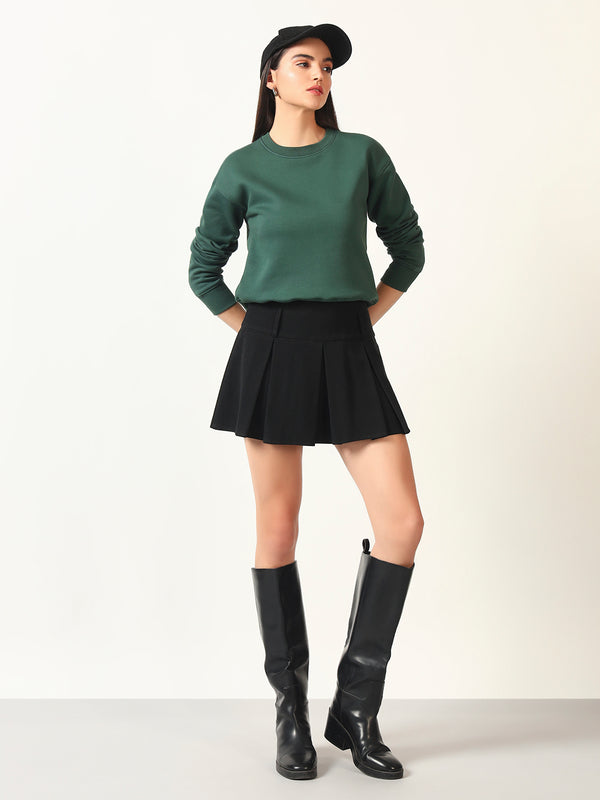 Women's Solid Sweatshirt