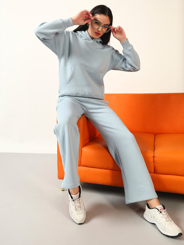 Women’s Plain Hoodie Tracksuit