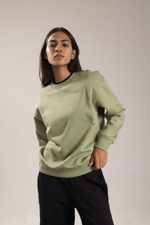 Round Neck Sweatshirt